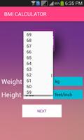 BMI CALCULATOR capture d'écran 2