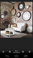 Poster Wall Clock Decor Ideas