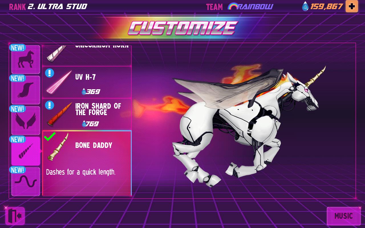 robot unicorn attack metal apk download