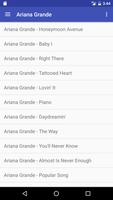 Ariana Grande Lyrics and Songs تصوير الشاشة 1