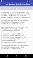 Luan Santana Lyrics and Songs capture d'écran 2