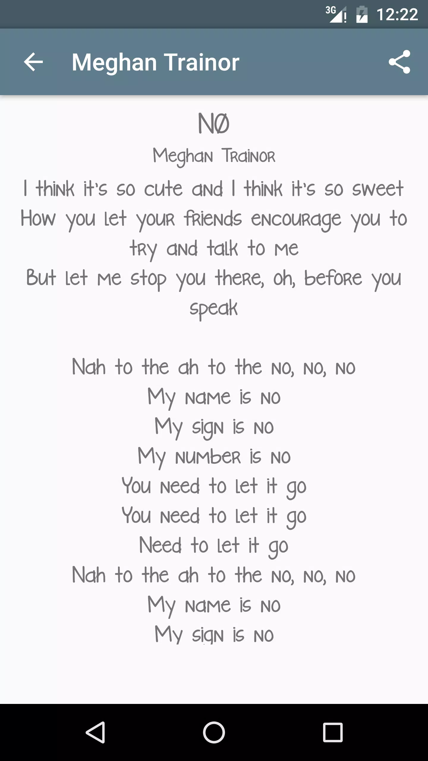 Meghan Trainor Lyrics APK for Android Download