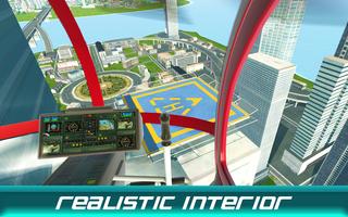 Helicopter Flight Pilot : Flying Simulator 3D 2018 اسکرین شاٹ 1