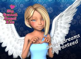 My Sweet Angel Eva - Augmented Reality 3D angel الملصق