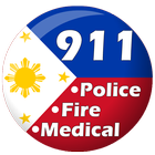 911 Pilipinas Emergency App icône