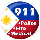 911 Pilipinas Emergency App Zeichen