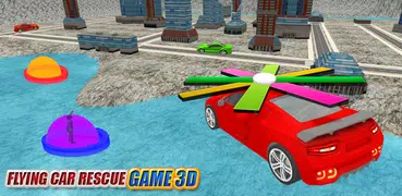 Flying Car Rescue Game 3D: Flying Simulator