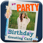 birthday invitation free-icoon