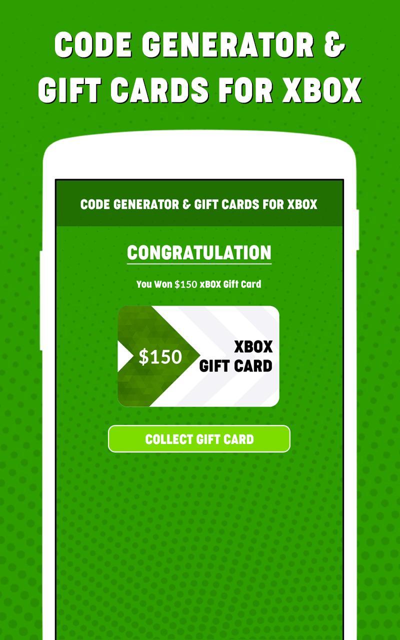 Code Generator & Gift Cards For Xbox APK for Android Download