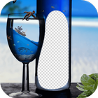 Bottle Photo Frames أيقونة