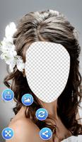 Bridal Hair Style Photo Frames imagem de tela 1