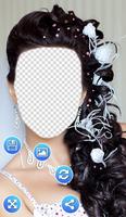 Bridal Hair Style Photo Frames imagem de tela 3