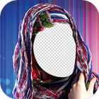 Hijab Faces Photo Frames أيقونة