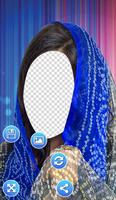 Hijab Faces Photo Frames تصوير الشاشة 1