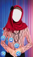 3 Schermata Hijab Faces Photo Frames