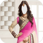 Saree Dress Photo Frames icône