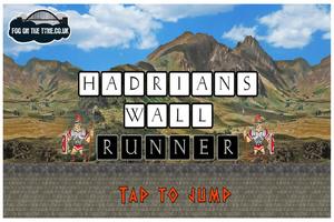 Hadrians Wall Runner Affiche