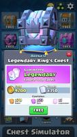 Chest Simulator for Clash Royale capture d'écran 1