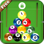 Billiards Ball Pin Screen Lock আইকন