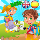 Learn Spanish English for Kids-icoon