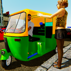 Auto Rickshaw Driver - Tuk Tuk icône