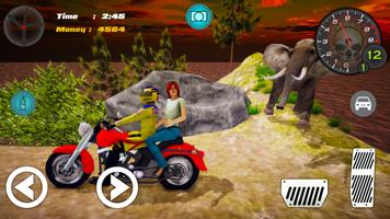 Hill Climb Bike Taxi Rider captura de pantalla 2