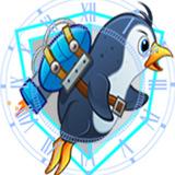 Pinguim Jetpack ícone