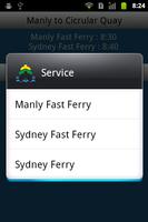 Manly Ferry Affiche
