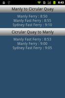 برنامه‌نما Manly Ferry عکس از صفحه