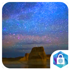 Beautiful Starry Sky Live Wall icône