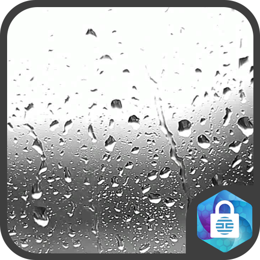 Raindrops Live Wallpaper Lock 