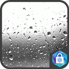 Raindrops Live Wallpaper Lock  أيقونة