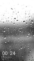Raindrops Live Wallpaper Lock  Plakat