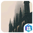 Snow City Live Wallpaper Lock  icon