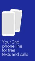 Sideline – Free Phone Number Poster