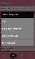 Pink Dialer Contact app free स्क्रीनशॉट 2