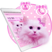 Pembe Sevimli Kitty Kedi Tema