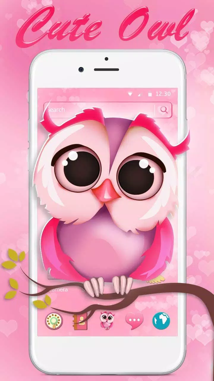 Màu hồng dễ thương Owl Theme quả là một lựa chọn hoàn hảo cho những ai yêu thích màu hồng và các cơn sở thích lạ lùng. Đừng bỏ lỡ cơ hội tải về APK này ngay hôm nay.