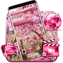Thème Pink Cherry Blossom APK