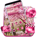 Pink Cherry Blossom Theme icon