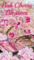 Thème Pink Cherry Blossom Affiche