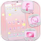 Pink Bow diamond Tema