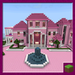 Map Pink Princess House for MCPE