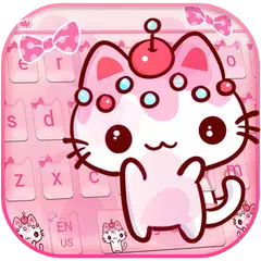 Pink love kitty theme live wallpaper so adorable APK download