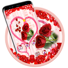 Icona Pink Kitty Red Rose Theme