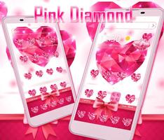 Rose diamante theme doux rose capture d'écran 2