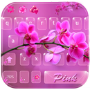 Orchidée rose Clavier Keyboard APK