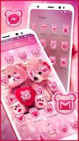 Lovely Teddy Bear Theme syot layar 1