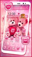 Lovely Teddy Bear Theme syot layar 2