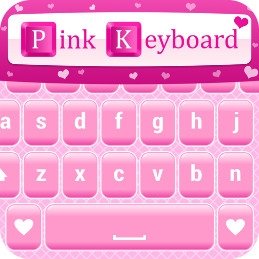 Pink Love Keyboard Themes